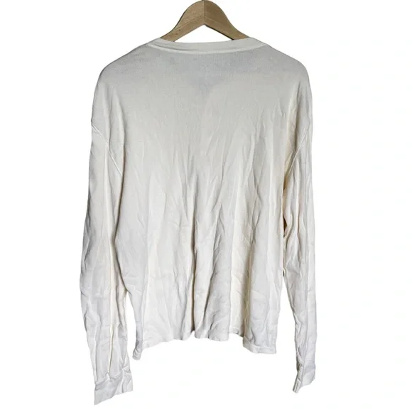 Burt's Bees Baby • Organic Cotton Ivory Henley Ribbed
Shirt - Picture 3 of 7